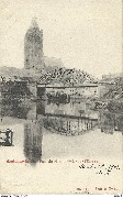 Audenarde. Pont du chemin de fer sur l'Escaut