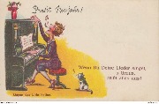 Wenn Du Deine Lieder sinst,O Graus, reisst alles aus !