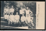 Sport nautique & royal club nautique de Gand. Les vaiqueurs de Henley. De overwinnaars van Henley 1907
