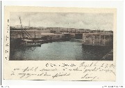 ZEEBRUGGE. Le Canal à Zeebrugge