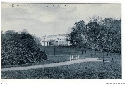 Château de Mariemont - Vue prise de la Grande Pelouse