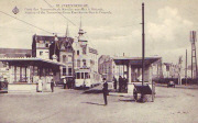 Blankenberge. Gare des tramways de Knocke-sur-mer à Ostende