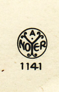A. Noyer (volutes)