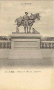Liège. Le Battelage-Statue de l'Ile de Commerce