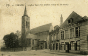 Tournai. L Eglise Saint-Piat (Edifice roman du XIe siècle).