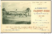 Exposition provinciale Gand 1899   Au Timbre Poste Albert Sugg 17, Place Laurent