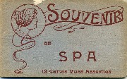 Souvenir de SPA-12 cartes-vues assorties