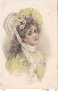 Jeune femme viennoise. Echantillon August J. Schwidernoch D. Wagram-Süssenbrunn Austria
