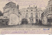 Environs de Court-Saint-Etienne. Ruines du Château La Motte