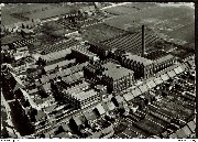 Photo aérienne d'une usine en Belgique