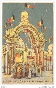 Exposition Charleroi 1911. Luna-Gardens-Attractions. Entrée principale