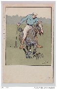 Cavalier au polo par Chivot