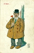 Poirot (il attend une fleur à la main)