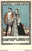 Kaiserjubilaums-Huldigungs-Festzug Wien 1908 Gruppe VIII
