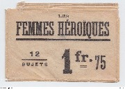 Les femmes héroïques 12 sujets 1fr 75