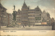 Souvenir d'Anvers. La Grand 'Place