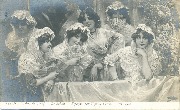 Salon de 1909 Le Balcon Espagne par Ulpiano Checa