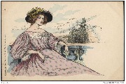 Femme au balcon