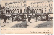 Anvers Place de Meir Une station de tramways