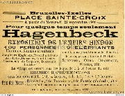 Hagenbeck Exposition de l'Empire Hindou Septembre 1909