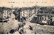 Bruxelles.Barrière de St Gilles-Chaussée de Waterloo et Rue Hôtel des Monnaies