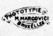 Phototypie M. Marcovici Bruxelles