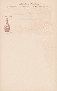 MENU - Elixir de Spa - Chromolithographie, J.L. Goffart - Schaltin Pierry & Cie Spa - dos