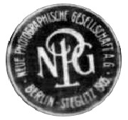 NPG Neue Photographische Gesellschaft A.G. Berlin Steglitz