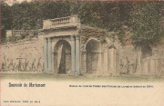 Souvenir de Mariemont. Ruines de l'ancien Palais des Princes de Lorraine (détruit en 1794)