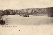 Les Bords de Meuse- Rochers de Néviau en face de Wepion