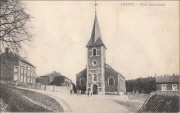 Oteppe. Place communale Eglise