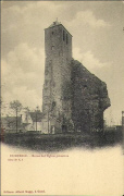 Dudzele. Ruine de l'Eglise primitive