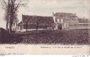 Waterloo,Hougoumont porte Sud et maison du Jardinier