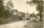 Abbaye Orval.Portail entrée-Jardin Botanique et ancienne Hôtellerie