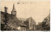 Meerhout-Gestel. - Kerk en Pastorij