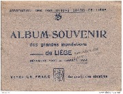 Album-Souvenir des grandes inondations de Liège-Décembre 1925-Janvier 1926