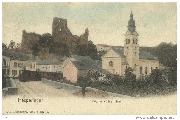 Hesperingen. L’église et les ruines