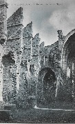 Villers-La-Ville. Ruines Intérieur de l'Eglise