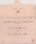 Ancienne Abbaye de Clairefontaine-lez-Arlon  Couronnement de Notre-Dame 