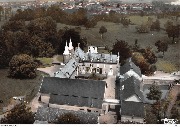 Rebecq-Rognon. Château Les Hauts Frieux (vue aérienne)