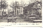Wilryck. Vue du 2&egrave; jardin avec Petit Pavillon du Dikke Mee