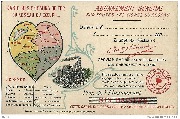 Carte des Chemins de Fer du r&eacute;seau du coeur