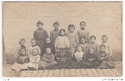 ECOLE COMMUNALE N&deg; 8 - 2e ANNEE d'ETUDES - PHOTO de CLASSE - Ixelles - 1912