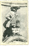 Bruxelles Manneken-Pis en Costume d'Ecolier 1949