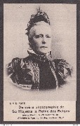 Dernière photographie de Sa Majesté la Reine des Belges, née à Perth le 23 aout 1836