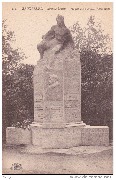 Bruxelles. Avenue Louise Monument Camille Lemonnier