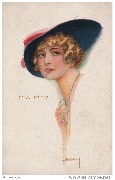 Mia May (au chapeau bleu)