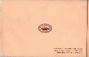 Bruxelles. Restaurant Ravenstein (page verso du carnet)