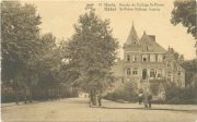 Uccle. Entrée du Collège St Pierre-St Peters Kollege,Ingang