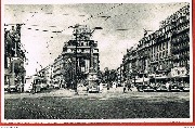 Bruxelles. Place de Brouckère Brussel Debrouckèreplaats .....